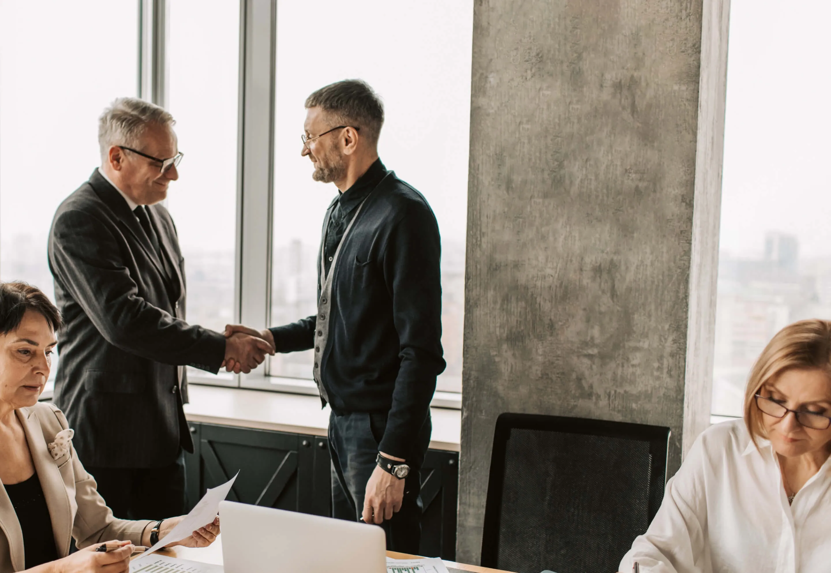 Business professionals